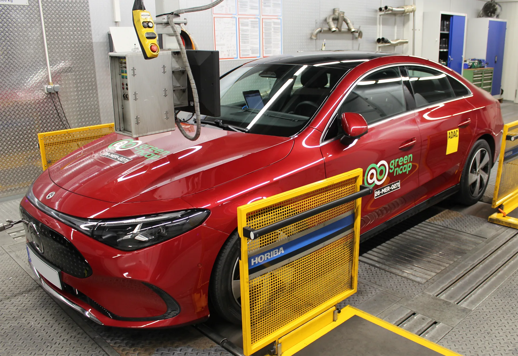Green NCAP Mercedes test 1