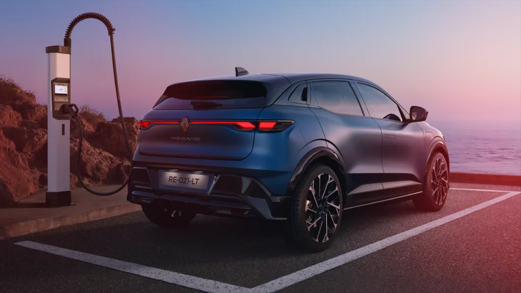 Renault Megane E‑Tech Electric po liftingu z zasięgiem do 500 kilometrów - New Renault Megane E Tech electric