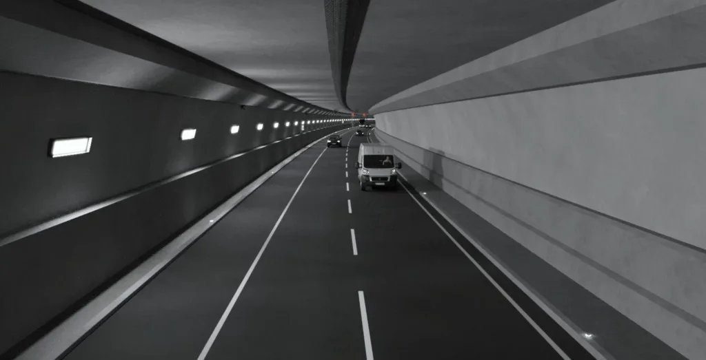 300 km od Szczecina do Trójmiasta „ekspresówką”. Od 26 czerwca S6 przejezdna w całości 300 km od Szczecina do Trójmiasta „ekspresówką”. Od 26 czerwca S6 przejezdna w całości - S6 Police Goleniow tunel wizualizacja 2