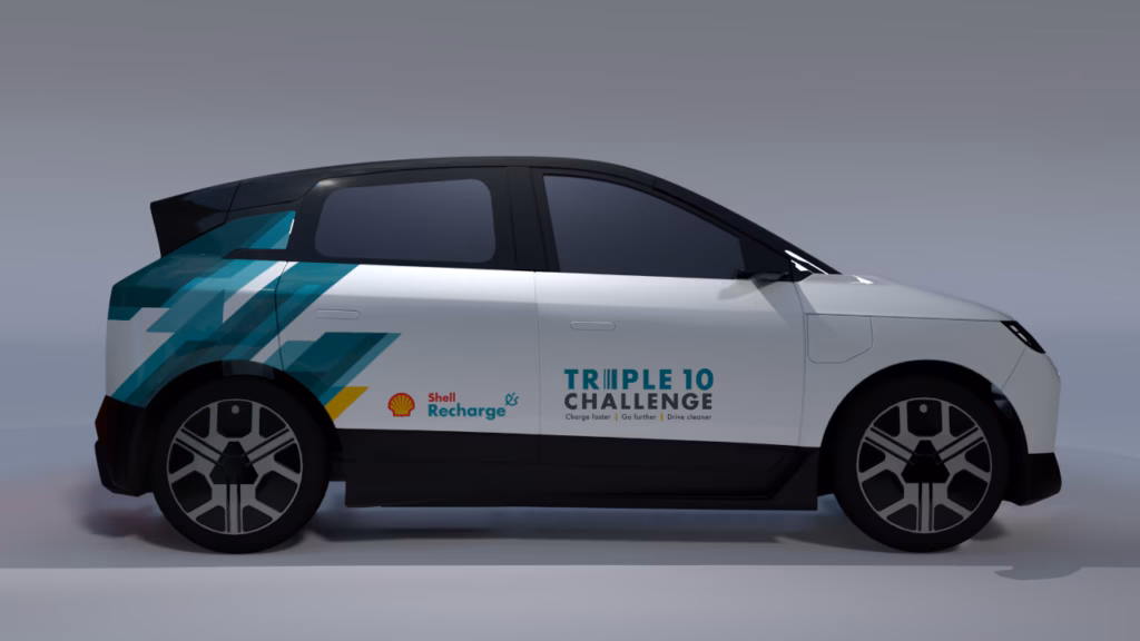Shell pokazał samochód przyszłości. Akumulator tańszy o 25 procent i ładowanie w 10 minut! - Shell concept 1