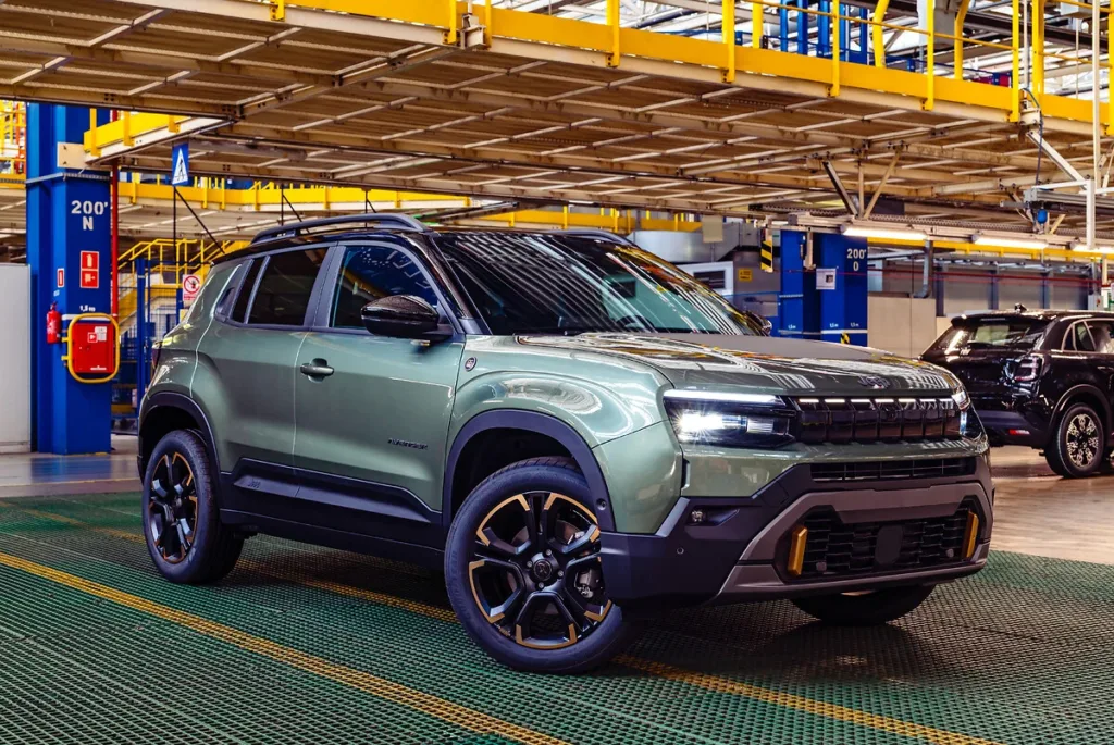 Avenger po liftingu wyjechał już z fabryki w Tychach - Jeep Avenger Tychy 2