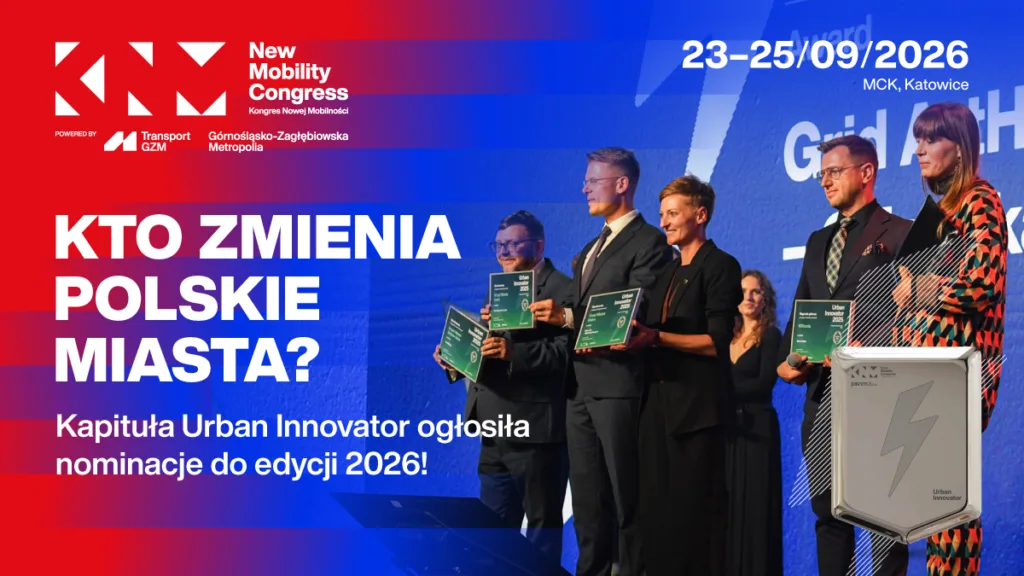 Urban Innovator: Kapituła ogłosiła nominacje do edycji 2026 - KNM 2026 Grafika Urban Innovator Nominacje 1200x675px