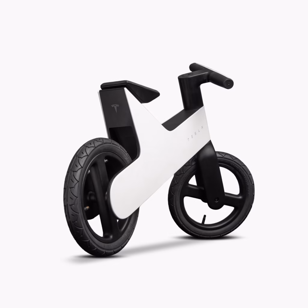 Tesla: magnez, minimalizm i marketing, czyli Balance Bike for Kids za 225 USD - Tesla rowerek 2