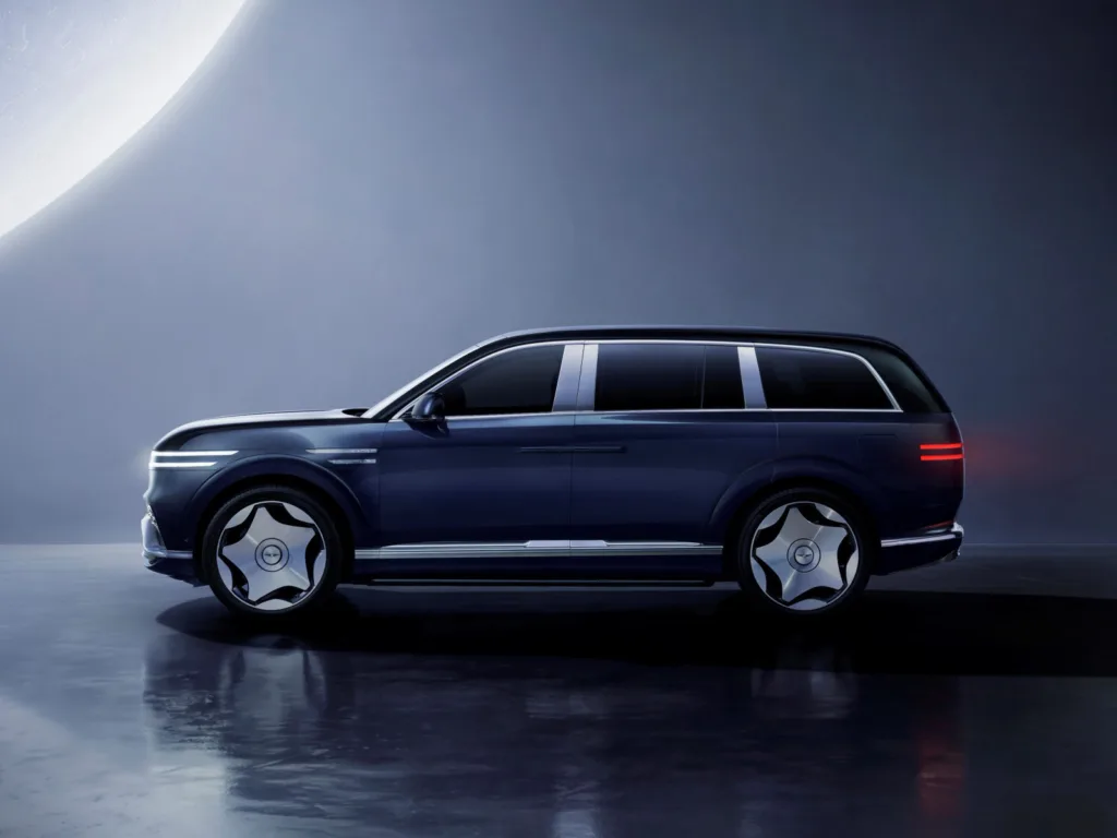 Genesis GV90: koreański luksus wchodzi na poziom Rolls-Royce’a. Drzwi otwierane na oścież i 657 KM - Genesis GV90 1