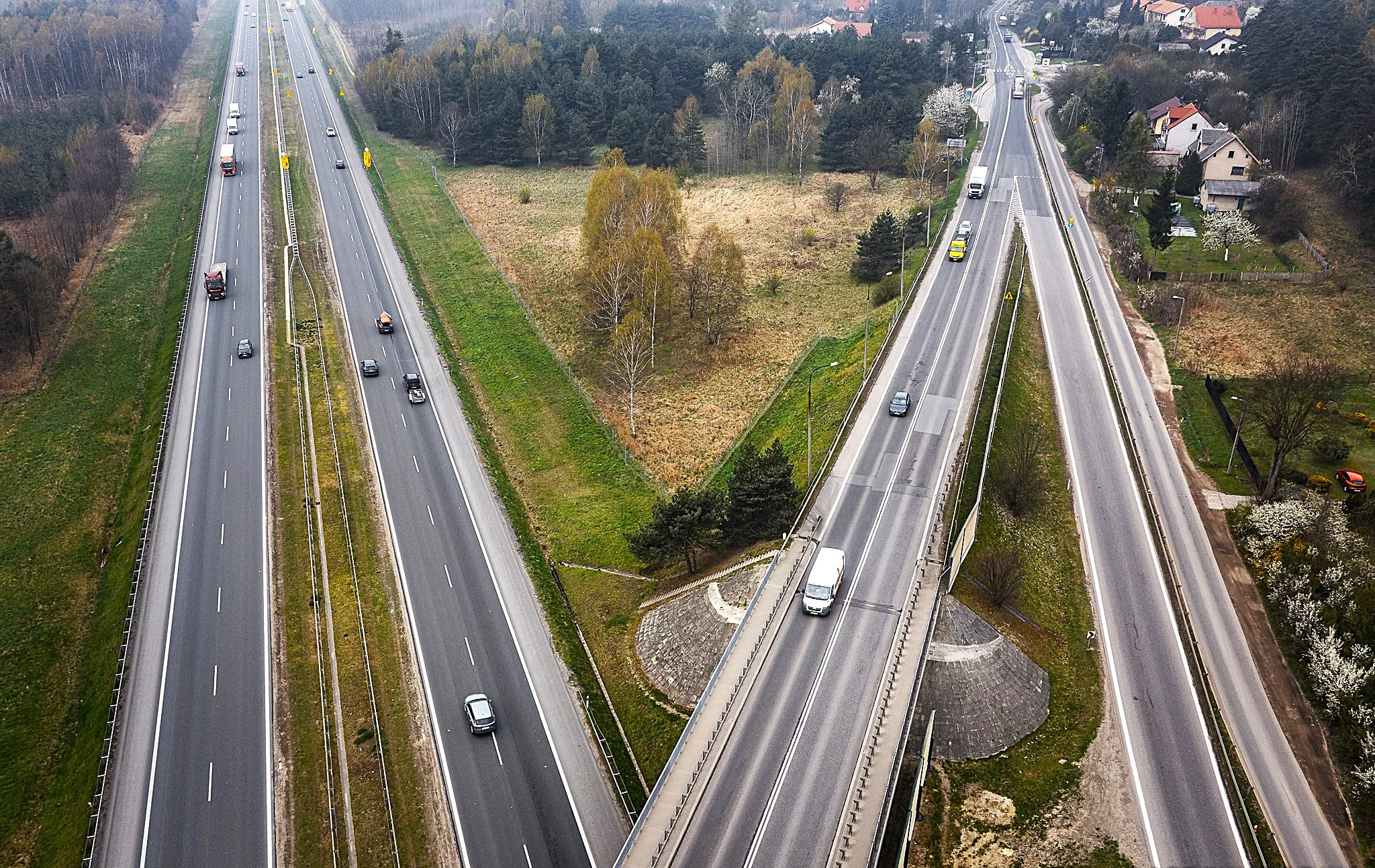 A4 węzeł Byczyna MOP Zastwie Kępnica
