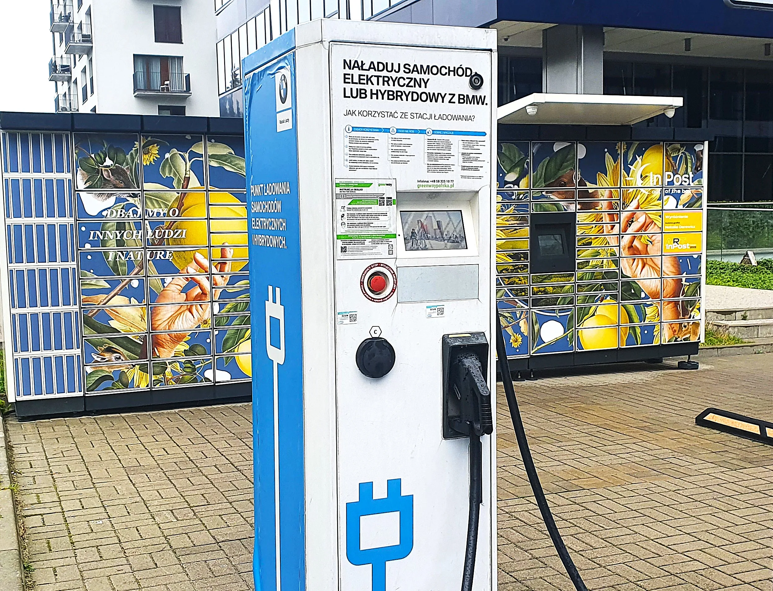 Licznik elektromobilności lipiec ładowarki punkty DC 2