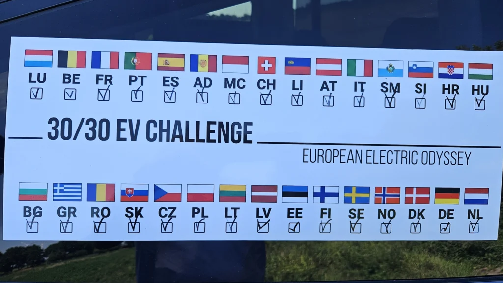 Autem elektrycznym po Europie, czyli 30 krajów w 30 wakacyjnych dni! - 30 30 drugie