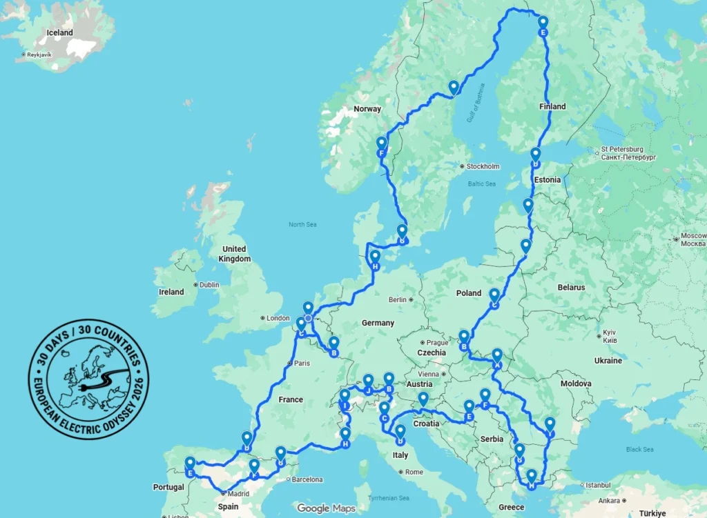 30 państw w 30 dni: jak 15 000 kilometrów w BEV obaliło ostatnie mity o elektromobilności 30 państw w 30 dni: jak 15 000 kilometrów w BEV obaliło ostatnie mity o elektromobilności - 30 panstw w 30 dni 2