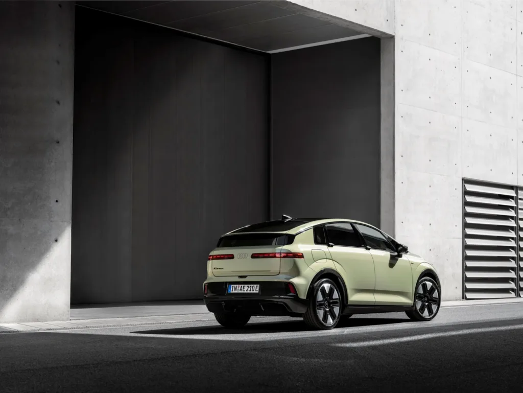 Audi A2 e-tron już oficjalnie. Znamy pełne dane, oprócz ceny - Audi A2 e tron 2 1