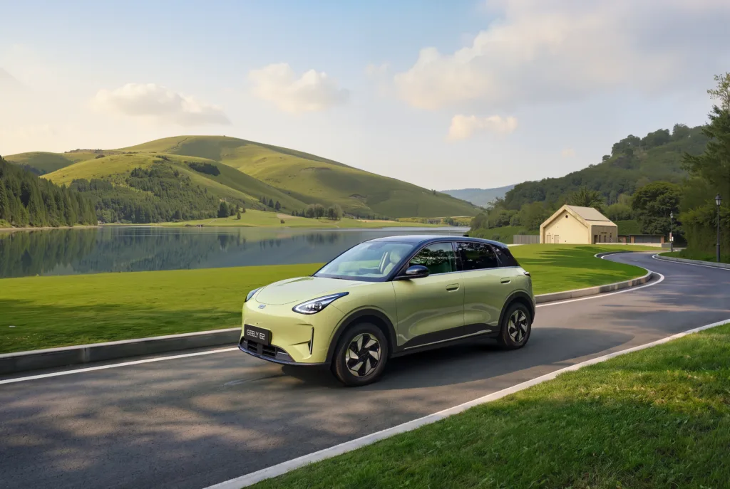Geely rośnie w Polsce i szykuje kolejne premiery na jesieni - Geely E2 PL spec 2