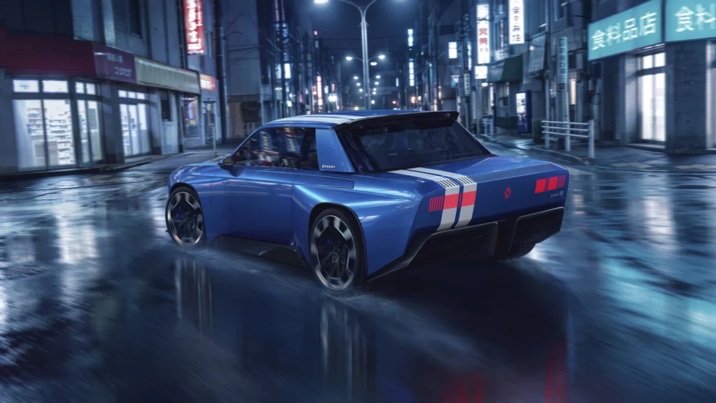 Gordini na bateriach, ale z charakterem. Renault pokazuje, jak wskrzesić ikonę motorsportu - Renault 8 Gordini Concept 2