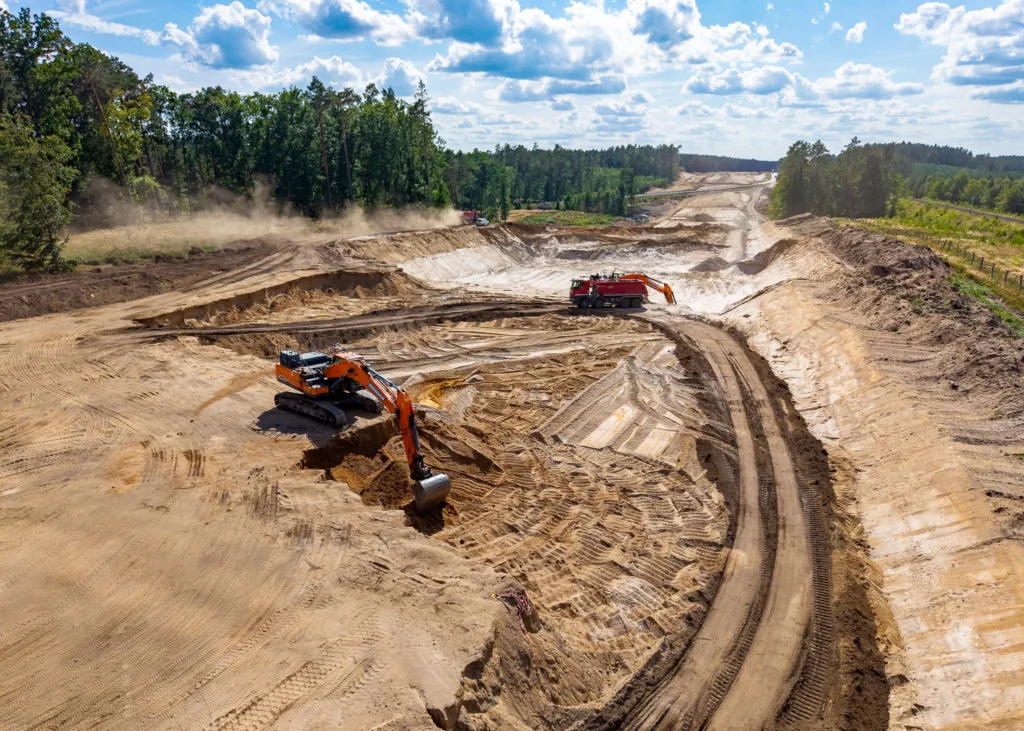 S10: najdłuższy plac budowy w Polsce. Powstaje 96 km drogi ekspresowej S10: najdłuższy plac budowy w Polsce. Powstaje 96 km drogi ekspresowej - S10 mateusz grzeszczuk gddkia 4