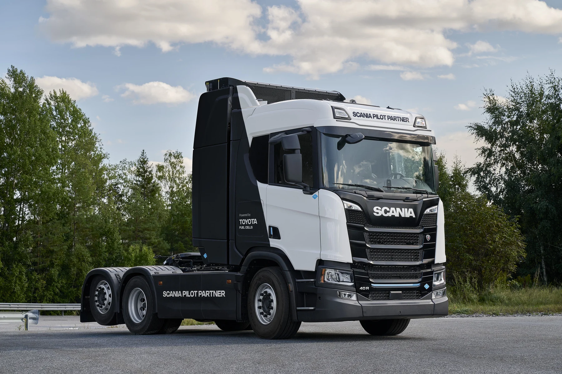 Scania Toyota wodór 1