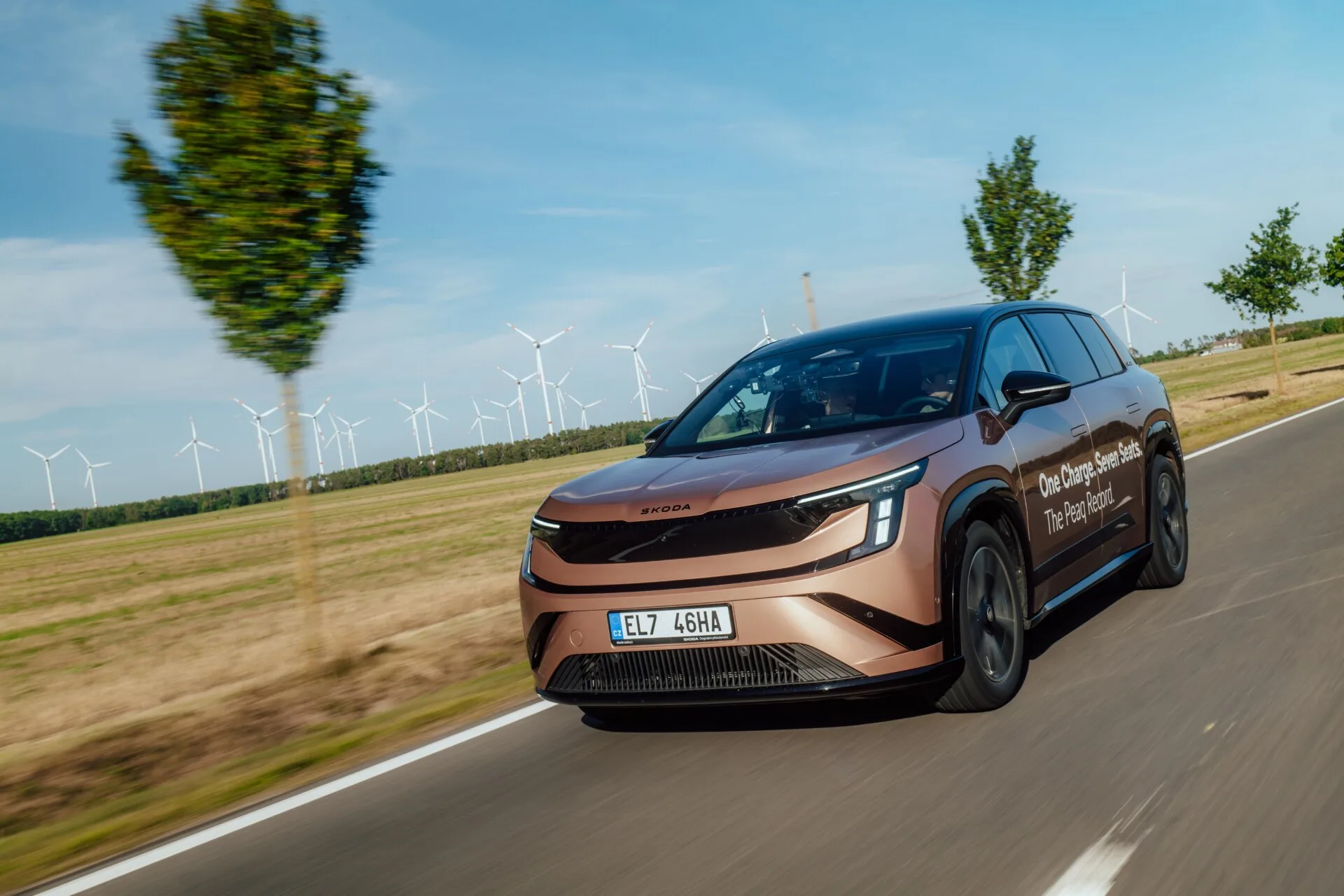 Skoda Peaq rekord 1