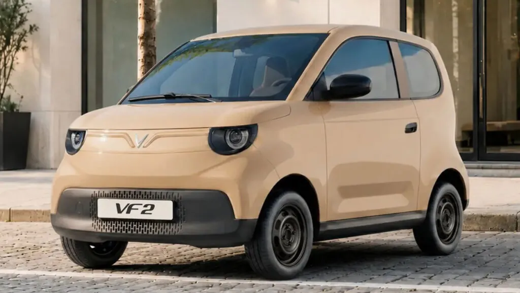 „Elektryk” za niecałe 27 tys. zł z Wietnamu. VinFast myśli o Europie - VinFast VF2 na europe