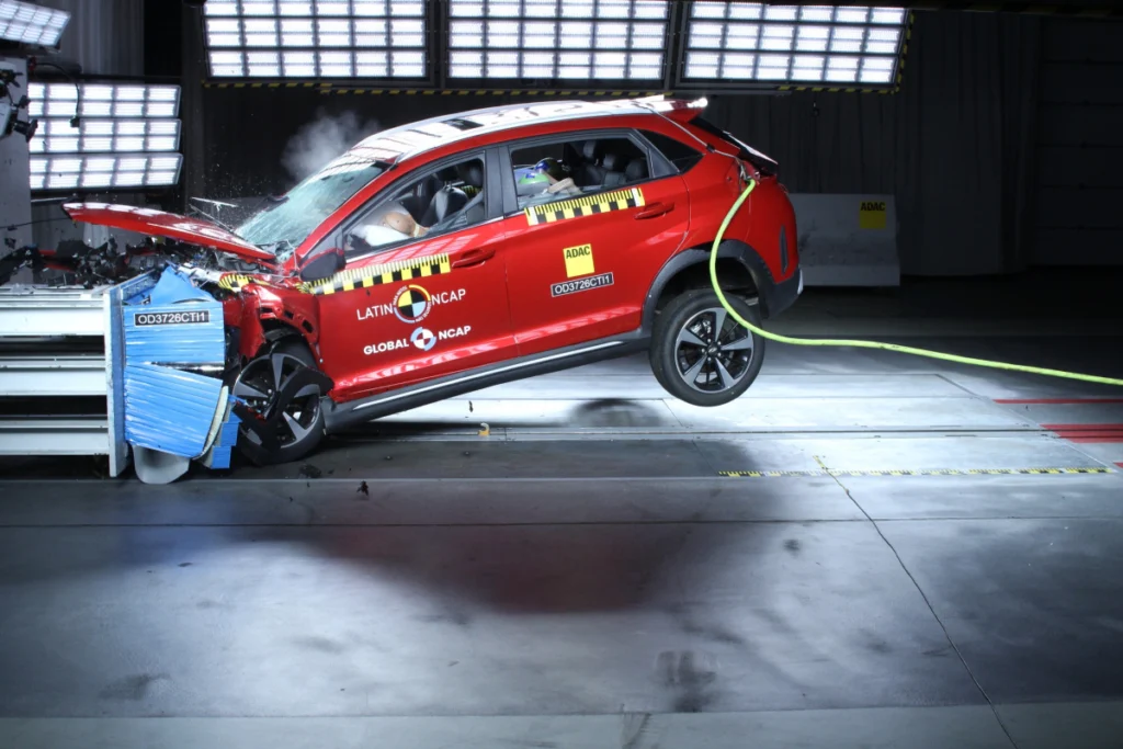 Strona główna - Chery test Latin NCAP Tiggo 1 1