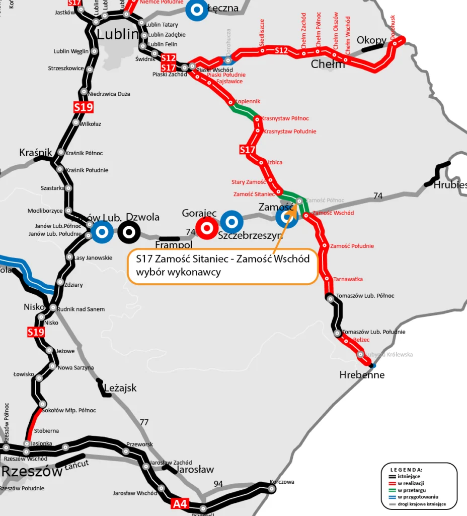 S17 pod Zamościem coraz bliżej. Kobylarnia za 12 kilometrów zgarnie 361,8 mln zł - Kobylarnia s17 2