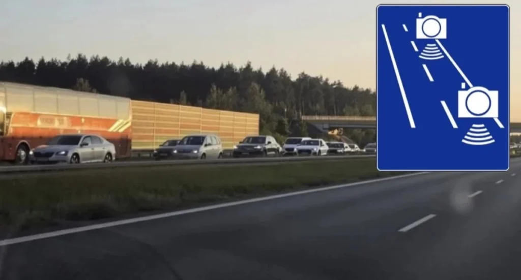 Nowy odcinek pomiaru prędkości na A2