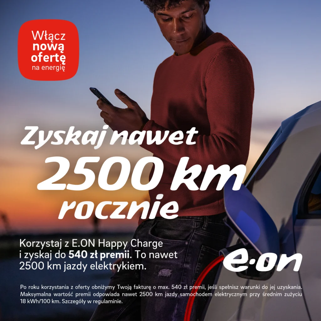 Ładowanie samochodu elektrycznego w domu. Nowa oferta E.ON i premia - gallery 1791967934654 0