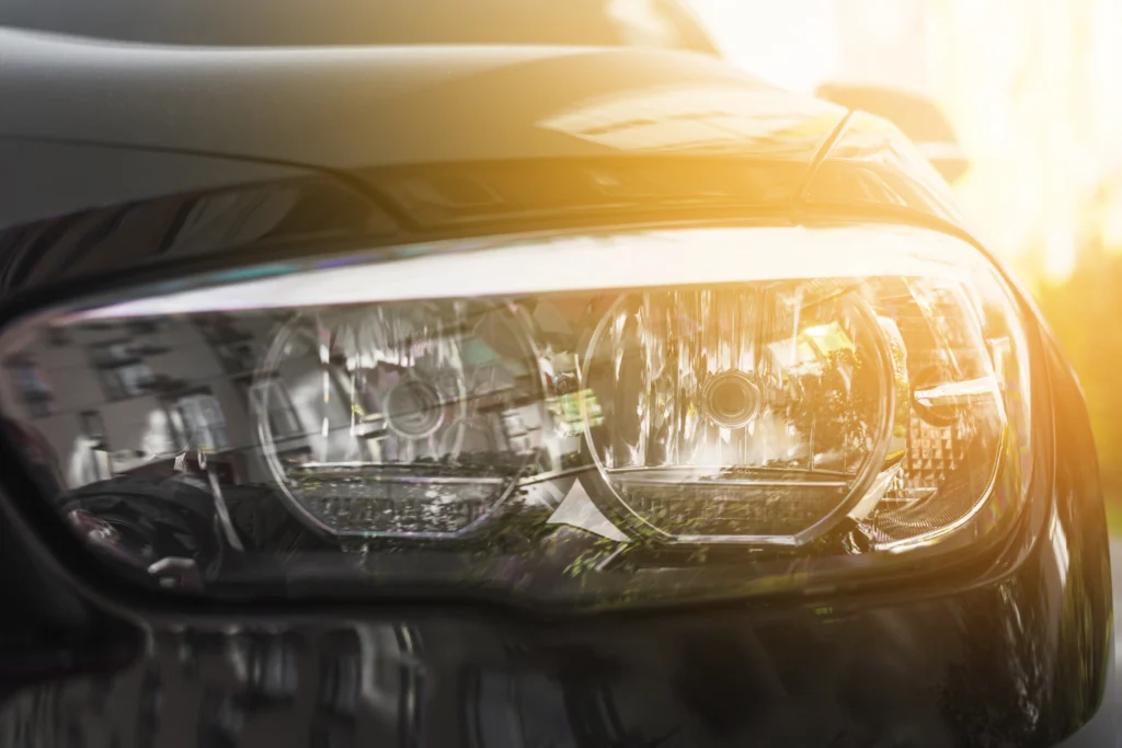 Strona główna - led headlight black car