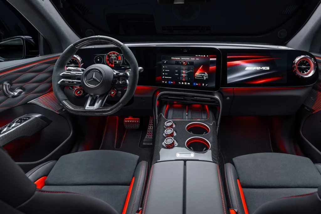 Mercedes-AMG GT SUV: elektryczny SUV z Affalterbach ma 1169 KM, ładowanie 710 kW i dźwięk V8 z głośników - obraz 32