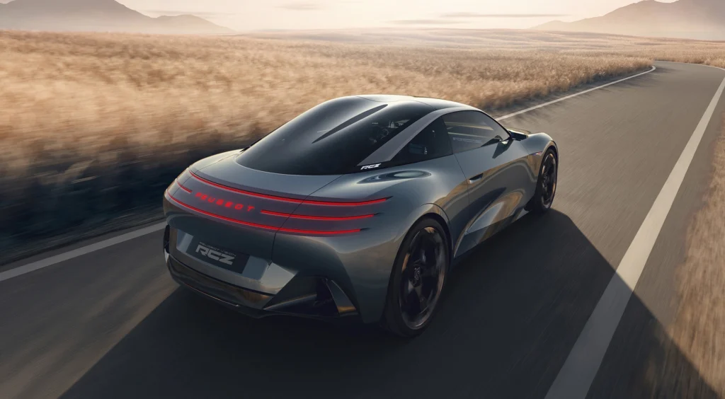 Peugeot przywraca legendę. RCZ Vision to zapowiedź 500-konnego coupe nowej ery - peugeot vision rcz 2610styp 210 fr 16 9