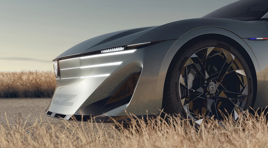 Peugeot przywraca legendę. RCZ Vision to zapowiedź 500-konnego coupe nowej ery - peugeot vision rcz 2610styp 301 fr 16 9